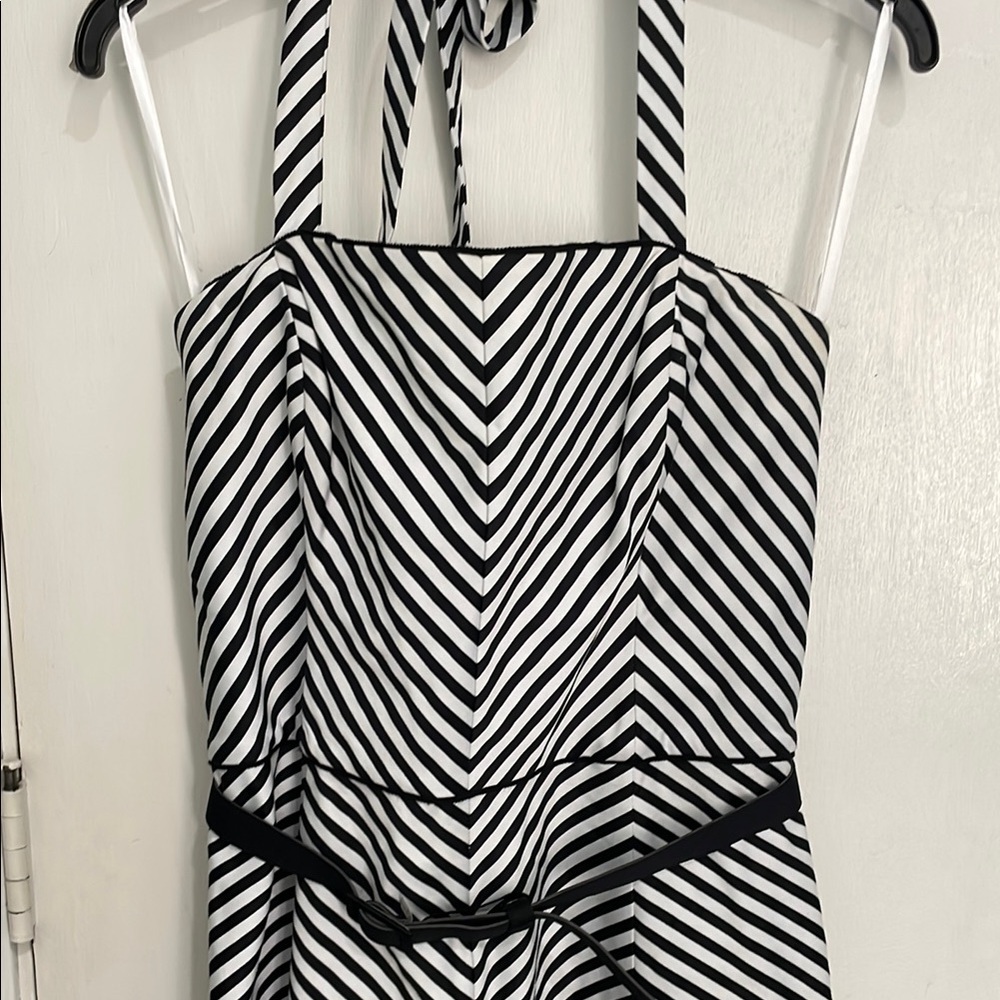 White House Black Market Halter OR strapless A-line dress